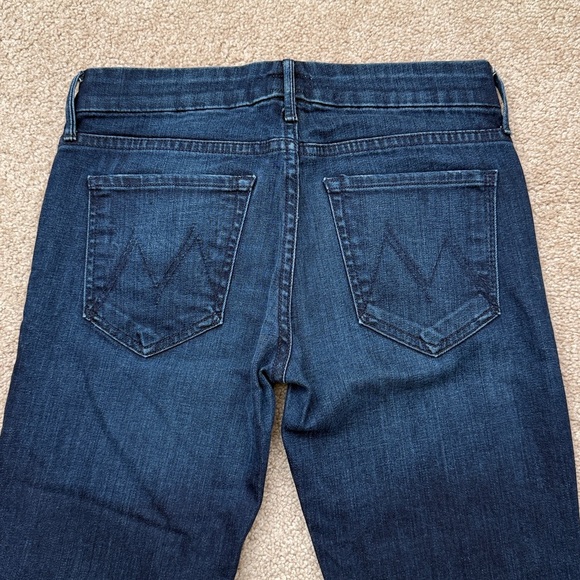 MOTHER The Looker in Love Lust & Pixie Dust Dark Wash Stretch Jeans Size 27 - Picture 5 of 10